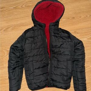 Reversible puffer jacket